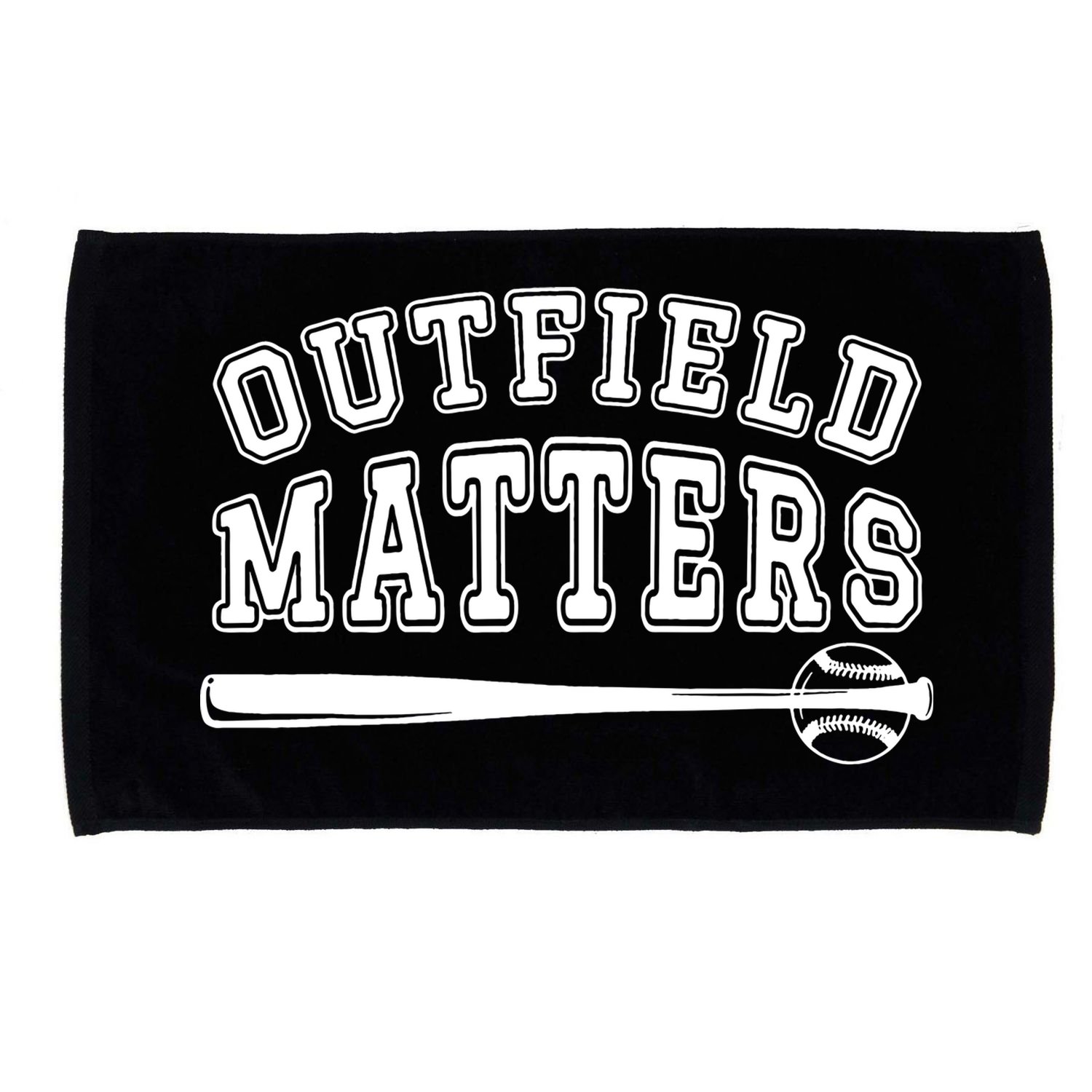 Outfield Matters Baseball Funny Microfiber Hand Towel
