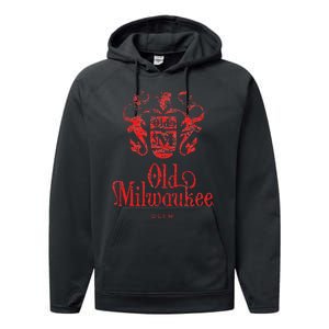 O.L.D Milwaukee Beer Classic Performance Fleece Hoodie