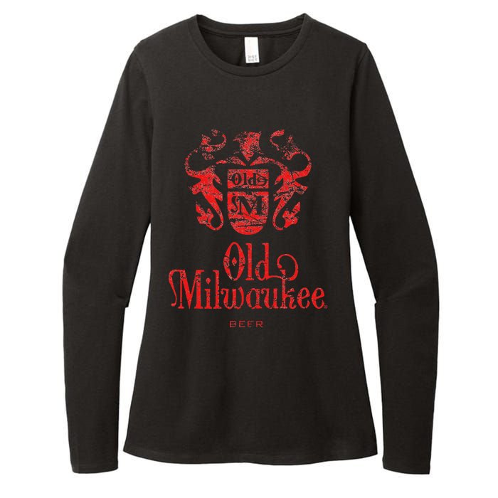 O.L.D Milwaukee Beer Classic Womens CVC Long Sleeve Shirt