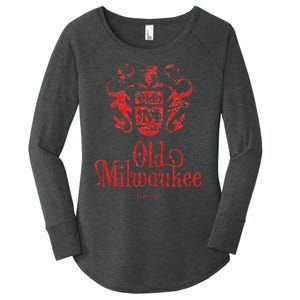 O.L.D Milwaukee Beer Classic Women's Perfect Tri Tunic Long Sleeve Shirt