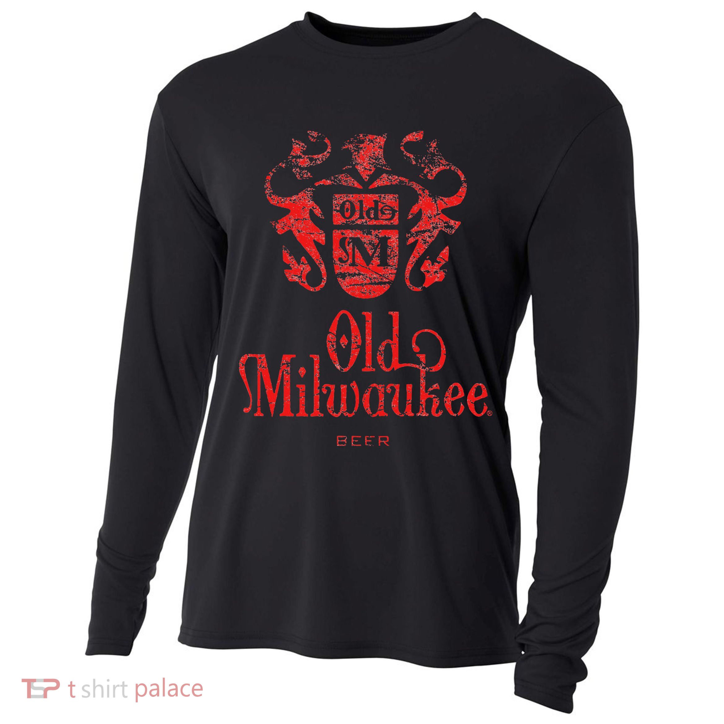 O.L.D Milwaukee Beer Classic Cooling Performance Long Sleeve Crew