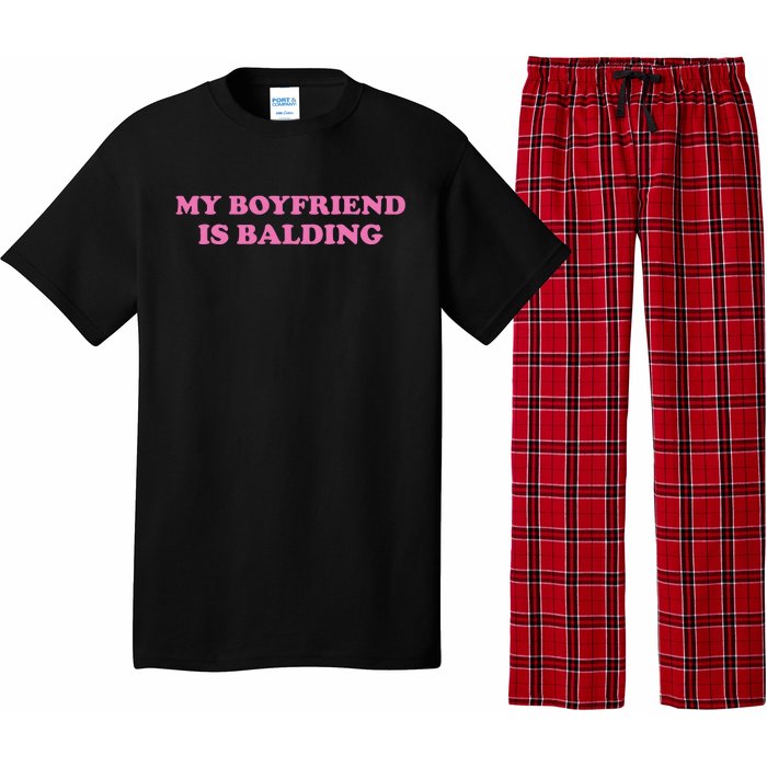 Ohkay My Boyfriend Is Balding Pajama Set