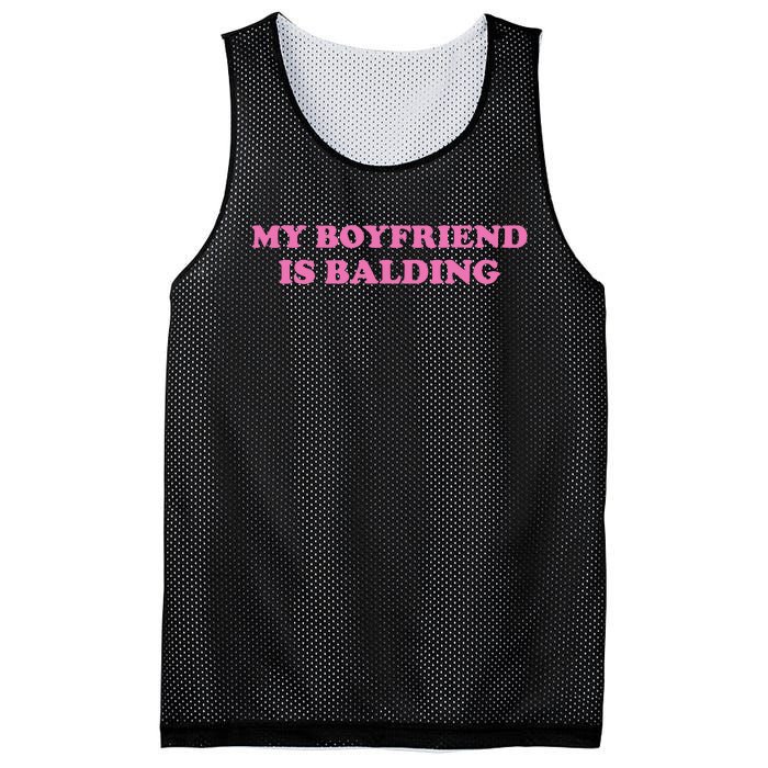 Ohkay My Boyfriend Is Balding Mesh Reversible Basketball Jersey Tank