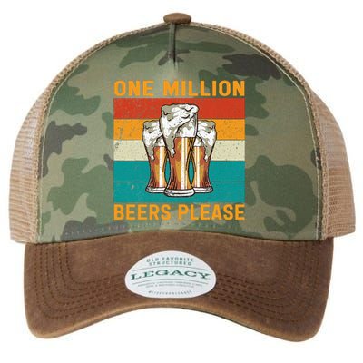 One Million Beers Please Legacy Tie Dye Trucker Hat