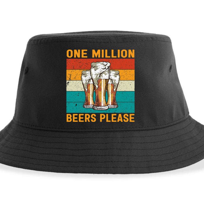 One Million Beers Please Sustainable Bucket Hat