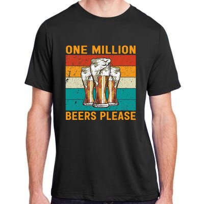 One Million Beers Please Adult ChromaSoft Performance T-Shirt