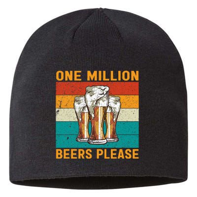 One Million Beers Please Sustainable Beanie