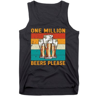 One Million Beers Please Tank Top