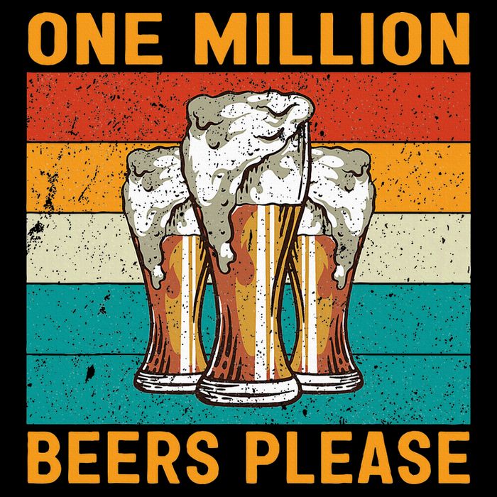 One Million Beers Please Toddler T-Shirt