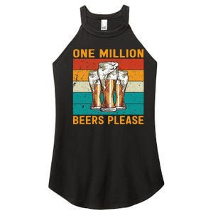 One Million Beers Please Women’s Perfect Tri Rocker Tank