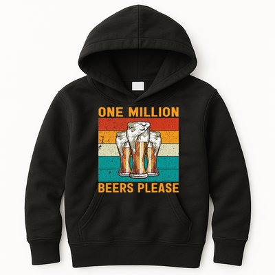 One Million Beers Please Kids Hoodie