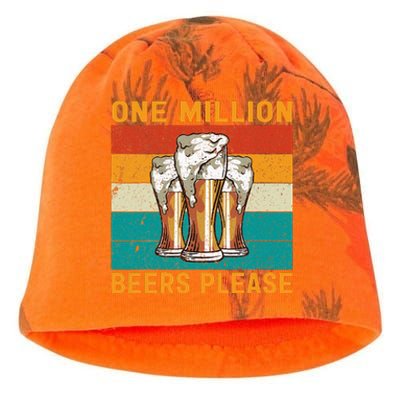 One Million Beers Please Kati - Camo Knit Beanie