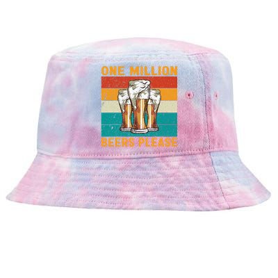 One Million Beers Please Tie-Dyed Bucket Hat