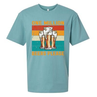 One Million Beers Please Sueded Cloud Jersey T-Shirt