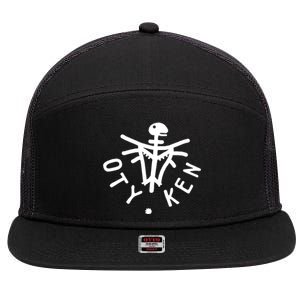 Otyken Musical Band Ethnic Group 7 Panel Mesh Trucker Snapback Hat