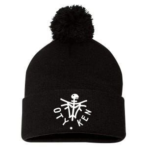 Otyken Musical Band Ethnic Group Pom Pom 12in Knit Beanie