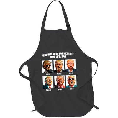 Orange Man Bad The Many Faces of Donald Trump Apron