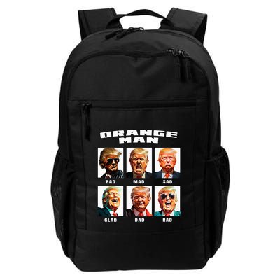 Orange Man Bad The Many Faces of Donald Trump Backpack