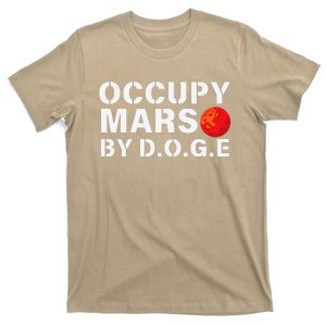 Occupy Mars By Doge Department Of Government Efficiency T-Shirt