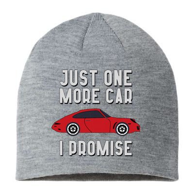 One More Car Part I Promise For Car Enthusiast Sustainable Beanie