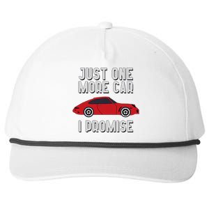 One More Car Part I Promise For Car Enthusiast Snapback Five-Panel Rope Hat