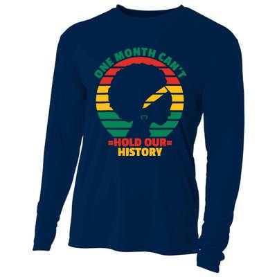 One Month CanT Hold Our History Cooling Performance Long Sleeve Crew