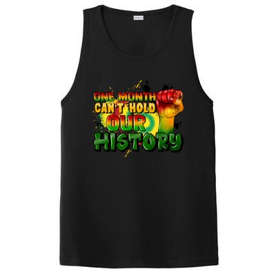 One Month Can't Hold Our History Juneteenth PosiCharge Competitor Tank