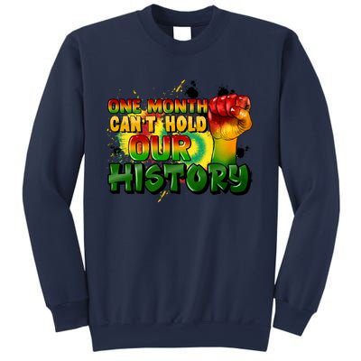 One Month Can't Hold Our History Juneteenth Sweatshirt