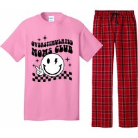 Overstimulated Moms Club Boho Smiley Mother Day Pajama Set