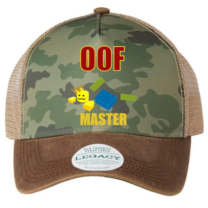 Oof Master Computer Video Game Funny Noob Gamer Great Gift Legacy Tie Dye Trucker Hat