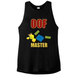 Oof Master Computer Video Game Funny Noob Gamer Great Gift Ladies PosiCharge Tri-Blend Wicking Tank