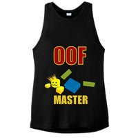 Oof Master Computer Video Game Funny Noob Gamer Great Gift Ladies PosiCharge Tri-Blend Wicking Tank