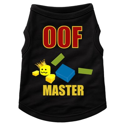 Oof Master Computer Video Game Funny Noob Gamer Great Gift Doggie Tank