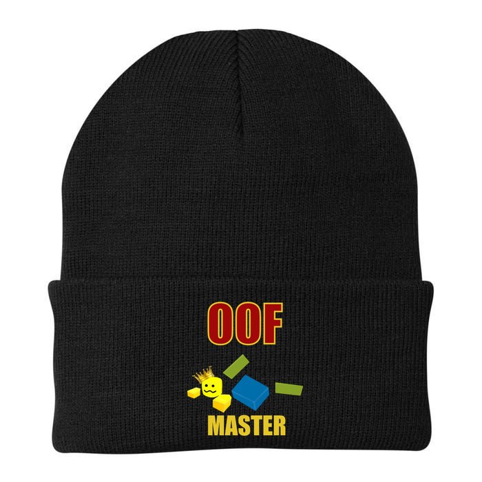 Oof Master Computer Video Game Funny Noob Gamer Great Gift Beanie
