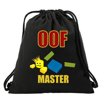 Oof Master Computer Video Game Funny Noob Gamer Great Gift Drawstring Bag