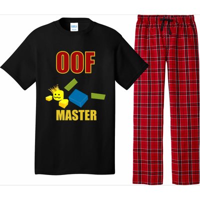 Oof Master Computer Video Game Funny Noob Gamer Great Gift Pajama Set