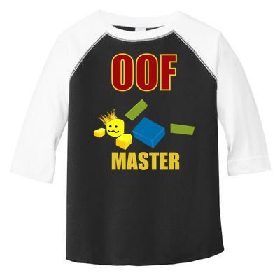 Oof Master Computer Video Game Funny Noob Gamer Great Gift Toddler Fine Jersey T-Shirt