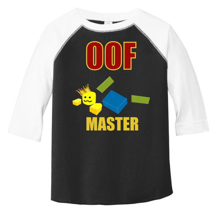 Oof Master Computer Video Game Funny Noob Gamer Great Gift Toddler Fine Jersey T-Shirt