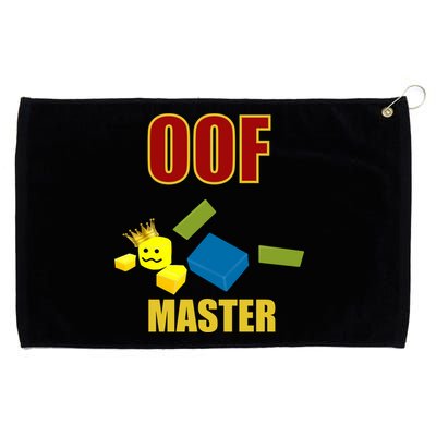Oof Master Computer Video Game Funny Noob Gamer Great Gift Grommeted Golf Towel