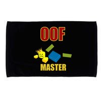 Oof Master Computer Video Game Funny Noob Gamer Great Gift Microfiber Hand Towel