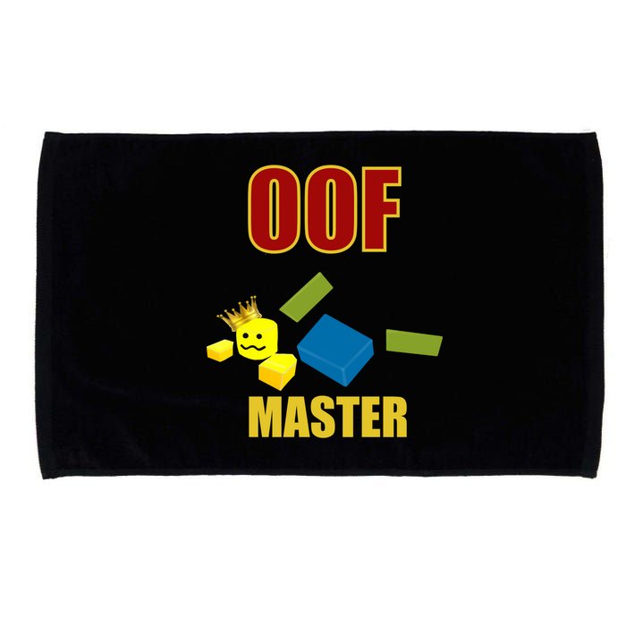 Oof Master Computer Video Game Funny Noob Gamer Great Gift Microfiber Hand Towel