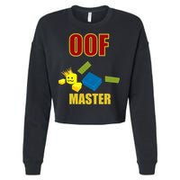 Oof Master Computer Video Game Funny Noob Gamer Great Gift Cropped Pullover Crew