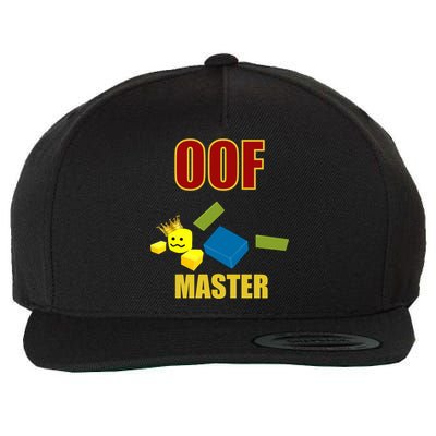 Oof Master Computer Video Game Funny Noob Gamer Great Gift Wool Snapback Cap