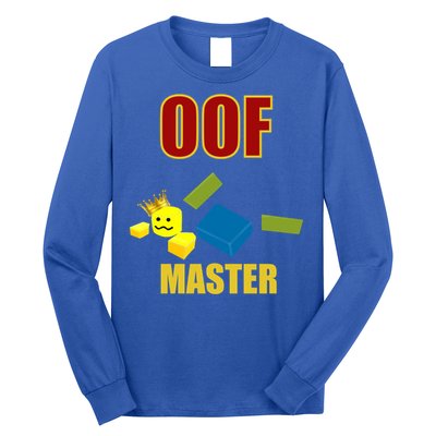 Oof Master Computer Video Game Funny Noob Gamer Great Gift Long Sleeve Shirt