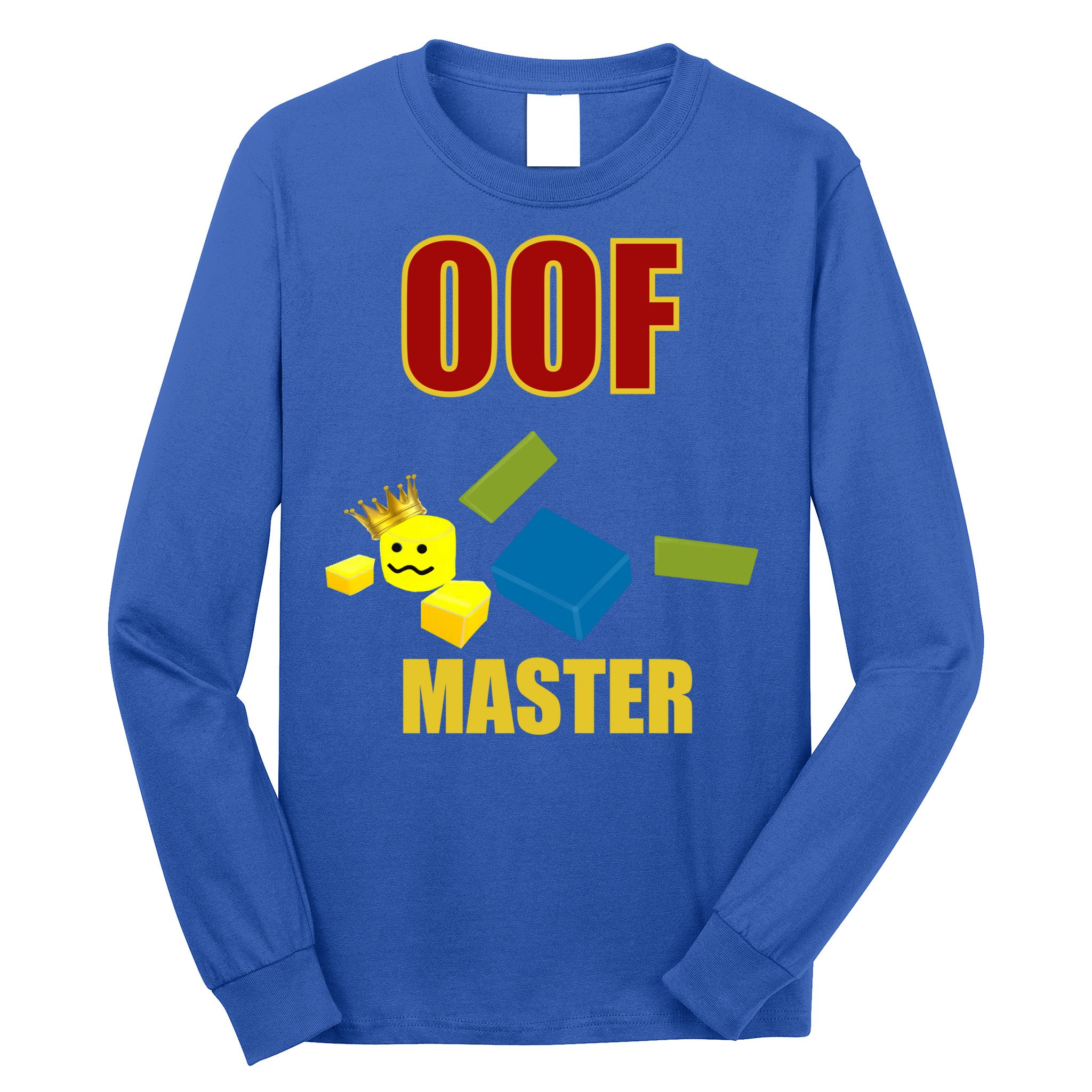 Oof Master Computer Video Game Funny Noob Gamer Great Gift Long Sleeve Shirt