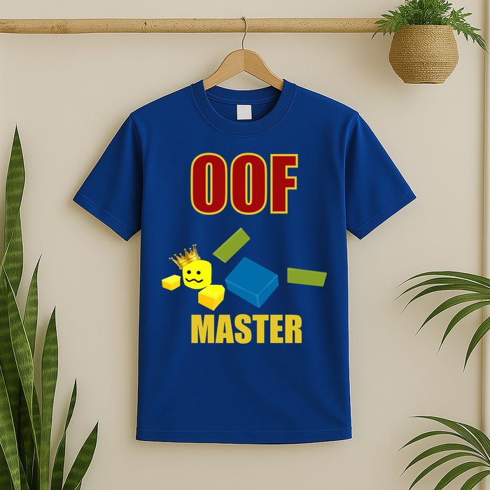 Oof Master Computer Video Game Funny Noob Gamer Great Gift T-Shirt