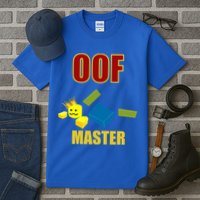 Oof Master Computer Video Game Funny Noob Gamer Great Gift Tall T-Shirt