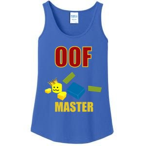 Oof Master Computer Video Game Funny Noob Gamer Great Gift Ladies Essential Tank