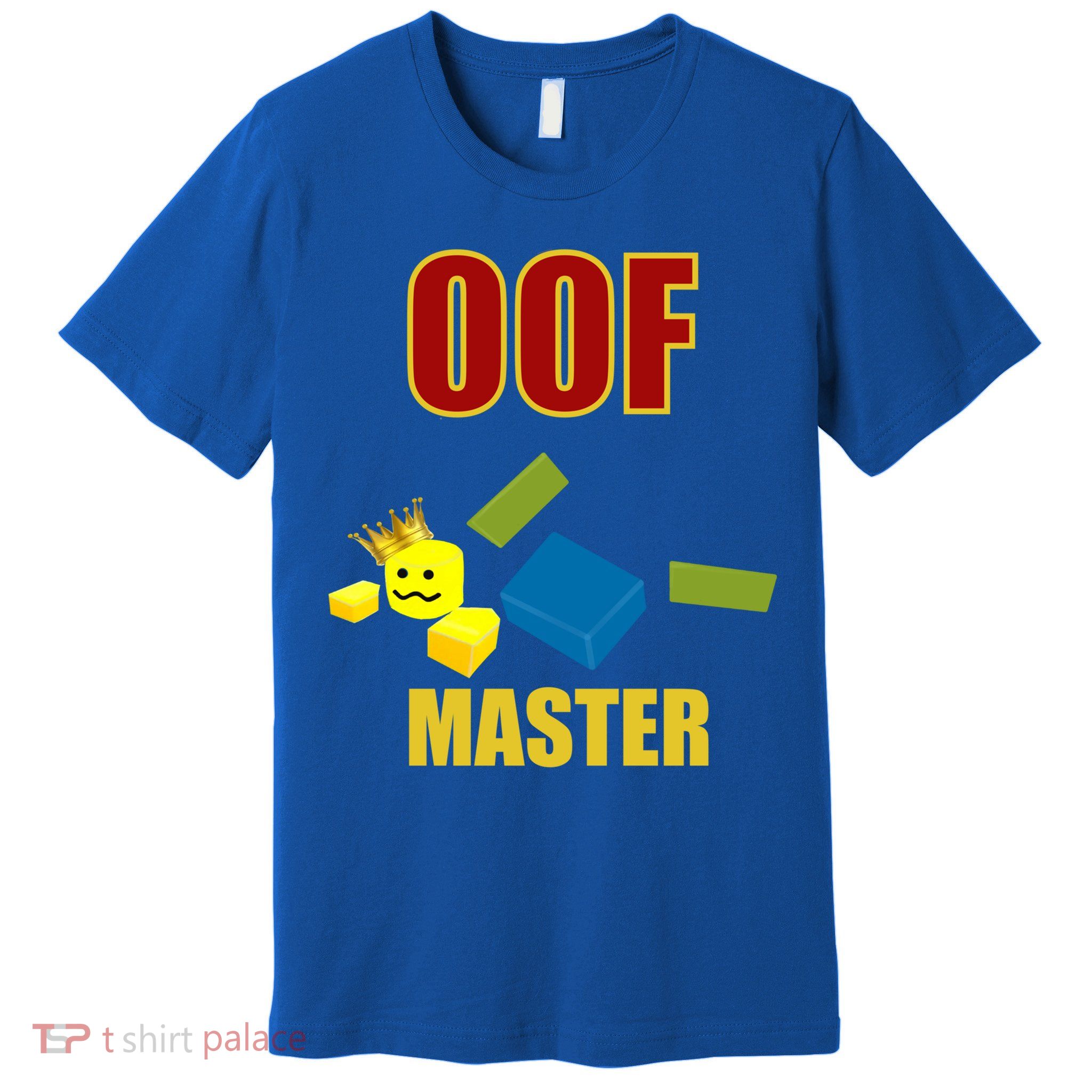 Oof Master Computer Video Game Funny Noob Gamer Great Gift Premium T-Shirt