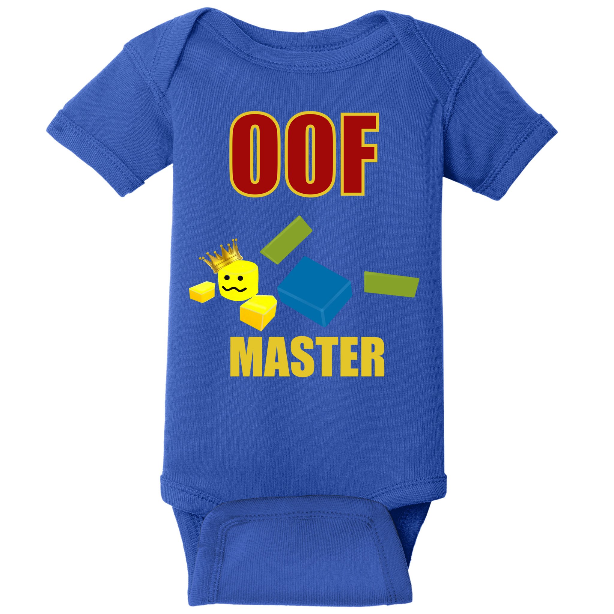 Oof Master Computer Video Game Funny Noob Gamer Great Gift Baby Bodysuit